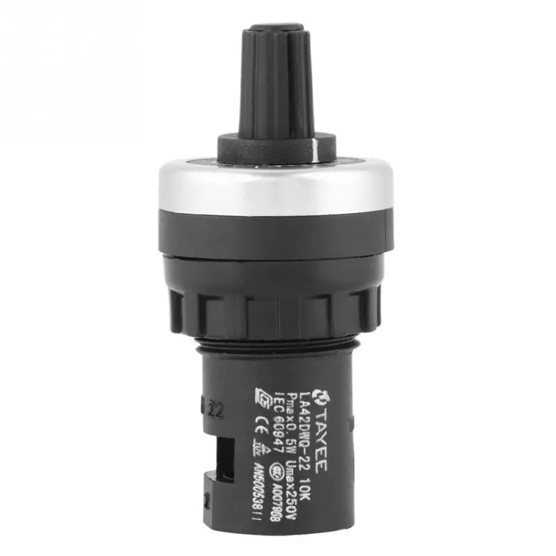 10k Potentiometer Panel Mount VSD Potentiometer VFD for Variable Speed Drive Invert LA42DWQ potentiometer
10k Potentiometer Panel Mount VSD Potentiometer VFD for Variable Speed Drive Invert LA42DWQ potentiometer