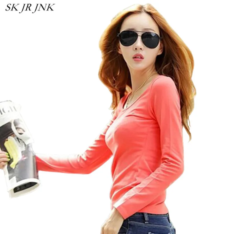2018 Women Bottoming T-shirt Spring Autumn Long Sleeve Vintage Elastic Tee Winter Mujer Office Solid Plus Size Top LYL172
2018 Women Bottoming T-shirt Spring Autumn Long Sleeve Vintage Elastic Tee Winter Mujer Office Solid Plus Size Top LYL172