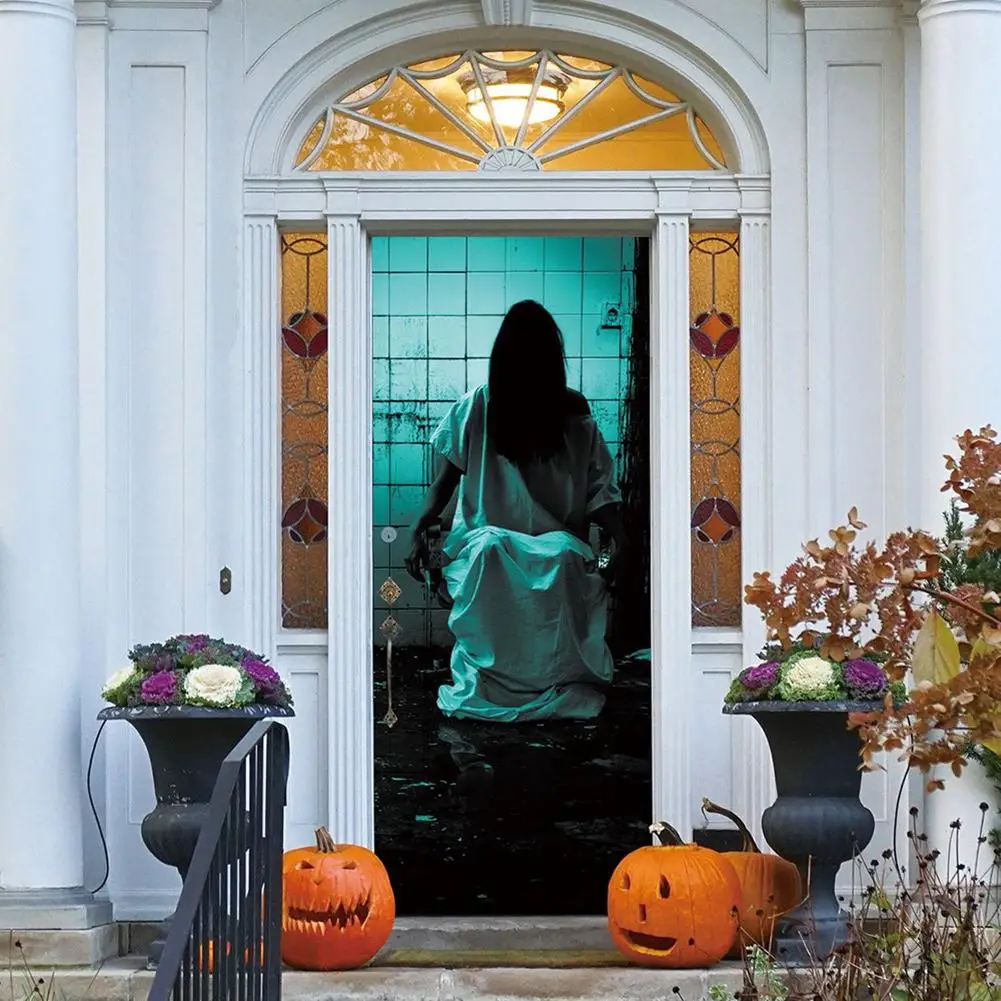Halloween Haunted House Decorative Window Door Cover Sticker Zombie Hand 78X30 Inch Halloween Decoration Horror Wall Sticker
Halloween Haunted House Decorative Window Door Cover Sticker Zombie Hand 78X30 Inch Halloween Decoration Horror Wall Sticker