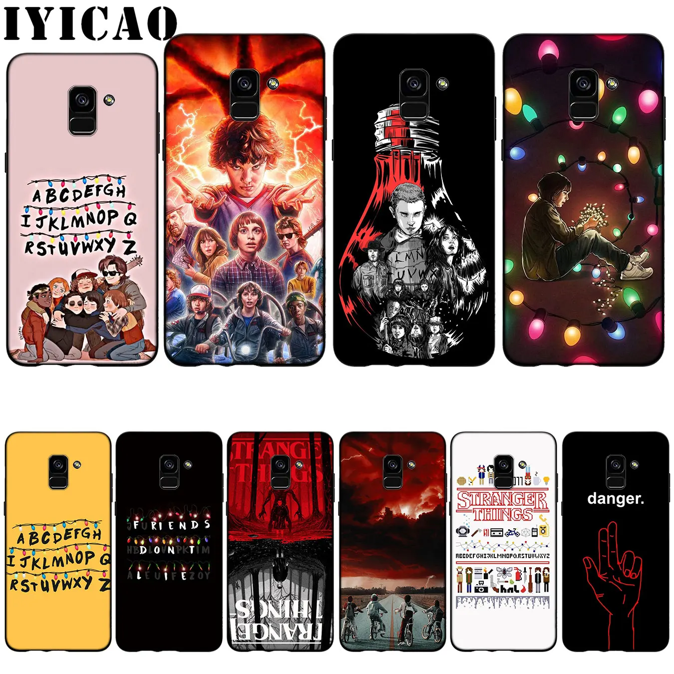 IYICAO Stranger Things Stylishness and Elegance Soft Case for Samsung Galaxy A6 Plus A9 A8 A7 2018 A3 A5 2016 2017 Note 9 8
IYICAO Stranger Things Stylishness and Elegance Soft Case for Samsung Galaxy A6 Plus A9 A8 A7 2018 A3 A5 2016 2017 Note 9 8