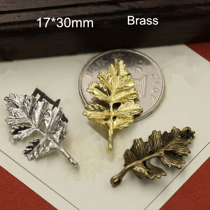 Free Shipping- 12 Brass Casting Crafts Leaf Charms 17*30mm 3D Leaf Pendant,DIY Jewelry & Arts Accessories,Bronze / Steel / Brass
Free Shipping- 12 Brass Casting Crafts Leaf Charms 17*30mm 3D Leaf Pendant,DIY Jewelry & Arts Accessories,Bronze / Steel / Brass