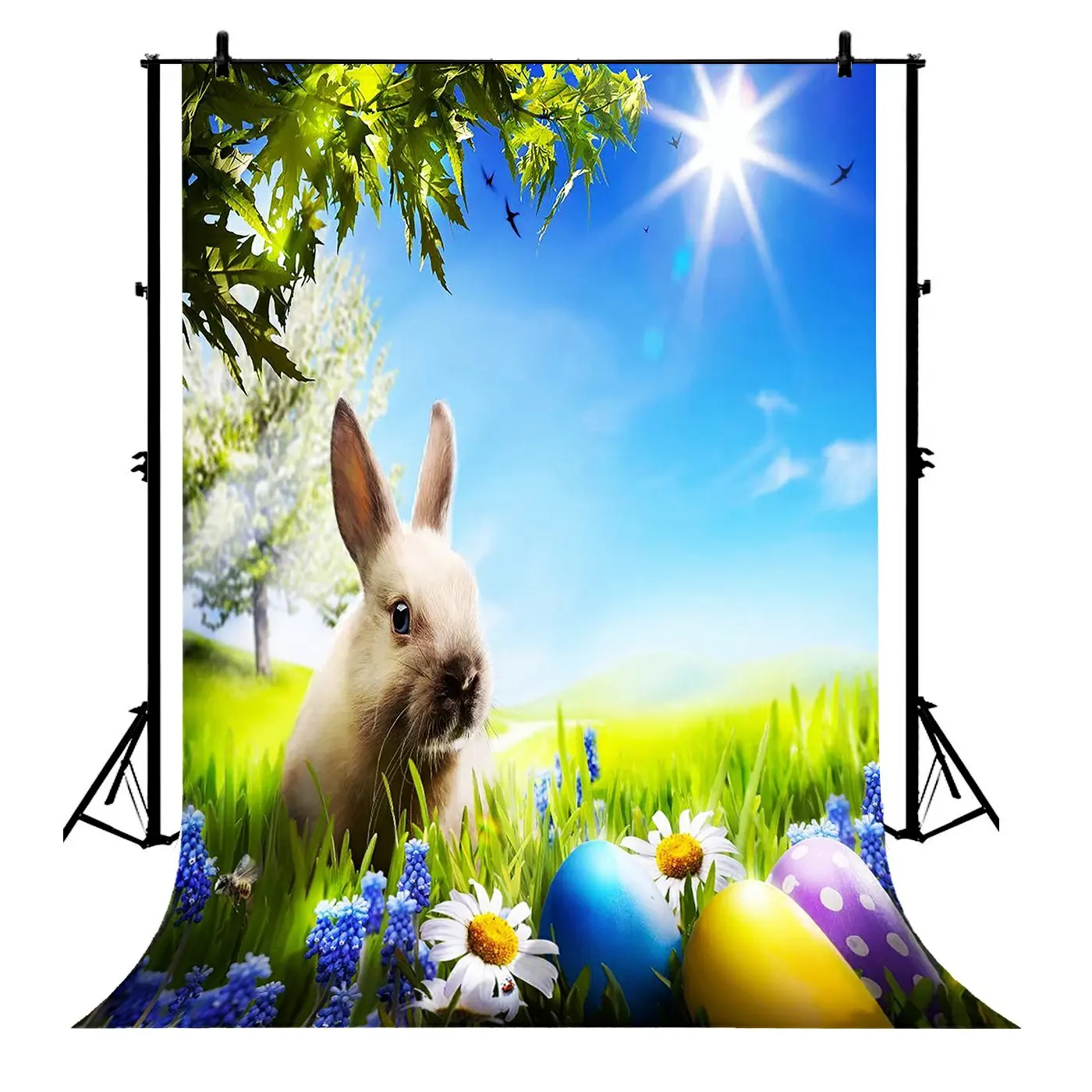 5x7ft Easter Blue Sky Sunshine Grass Flowers Polyester Photo Background Portrait Backdrop
5x7ft Easter Blue Sky Sunshine Grass Flowers Polyester Photo Background Portrait Backdrop