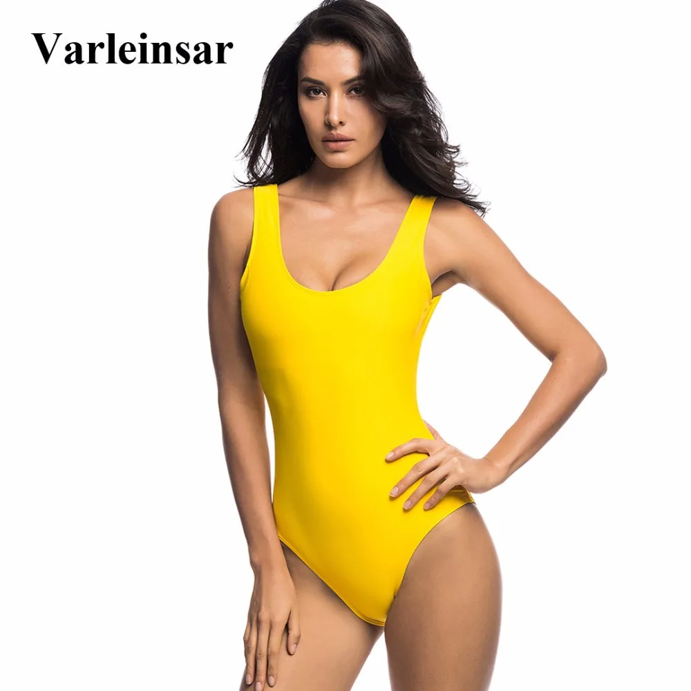 Bather 2019 New Yellow Scoop back Women Swimwear one piece swimsuit backless monokini female bathing suit swim wear V128Y
Bather 2019 New Yellow Scoop back Women Swimwear one piece swimsuit backless monokini female bathing suit swim wear V128Y