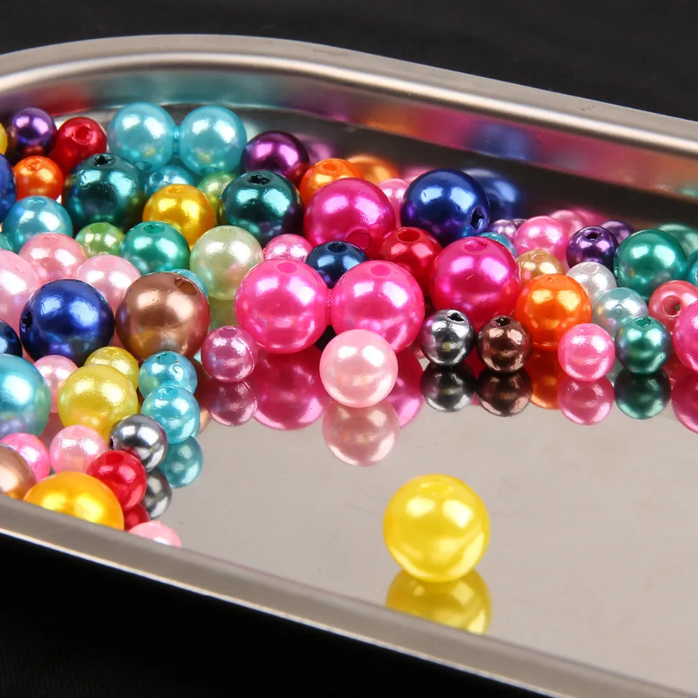 4/6/8/10mm Mixed Color Round ABS Rainbow Imitation Pearl Loose Plastic Beads For Jewelry Making Fit DIY Bracelet Making Findings
4/6/8/10mm Mixed Color Round ABS Rainbow Imitation Pearl Loose Plastic Beads For Jewelry Making Fit DIY Bracelet Making Findings