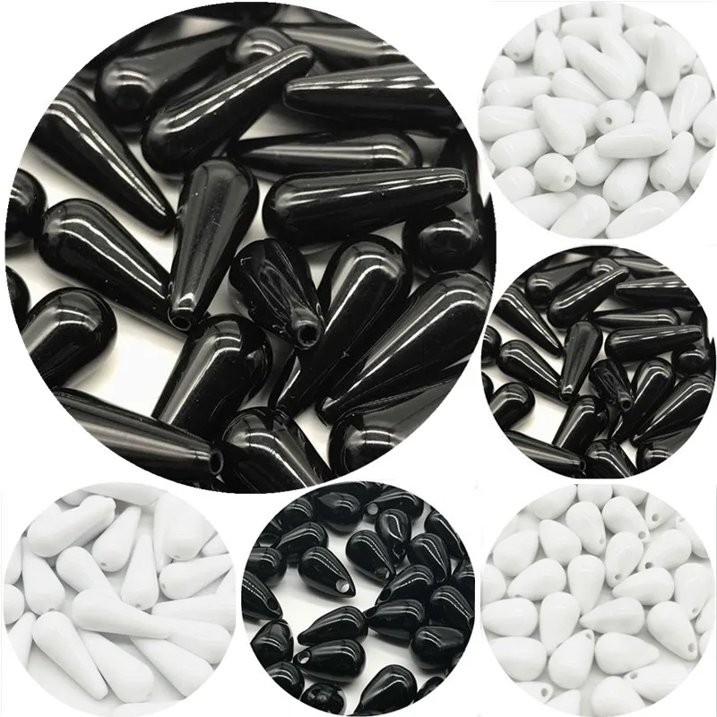 Cheap Acrylic Beads 50pcs/lot Wild Straight Hole Drop Shape Black White Bead Jewelry Accessories for Bracelet Necklace Making
Cheap Acrylic Beads 50pcs/lot Wild Straight Hole Drop Shape Black White Bead Jewelry Accessories for Bracelet Necklace Making