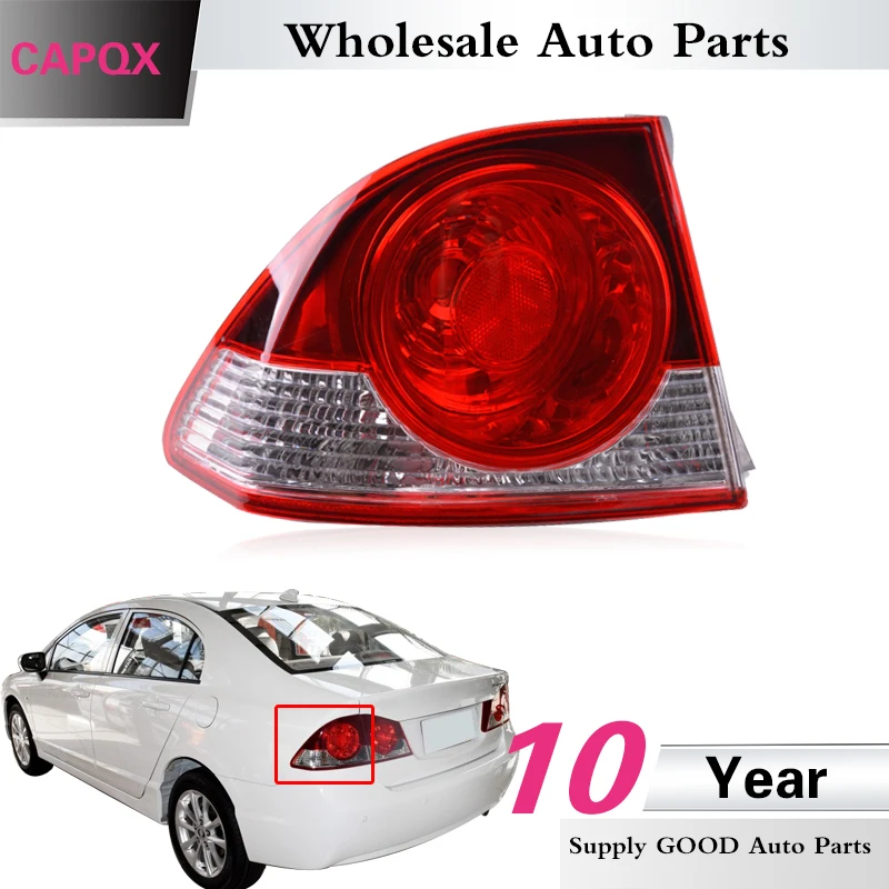 CAPQX For CIIMO 2012 2013 FOR CIVIC 2006-2012 Right & Left rear brake Tail Light Tail Lamp Taillight taillamp 33500-TX3-H01
CAPQX For CIIMO 2012 2013 FOR CIVIC 2006-2012 Right & Left rear brake Tail Light Tail Lamp Taillight taillamp 33500-TX3-H01