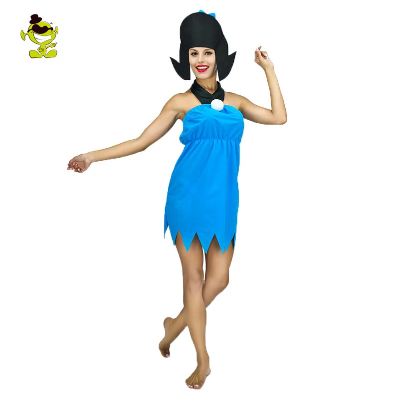 Betty Rubble Flintstone Costumes Stone Age Cosplay Carnival Halloween Flintstone African Tribal Hunter Indian Clothing
Betty Rubble Flintstone Costumes Stone Age Cosplay Carnival Halloween Flintstone African Tribal Hunter Indian Clothing