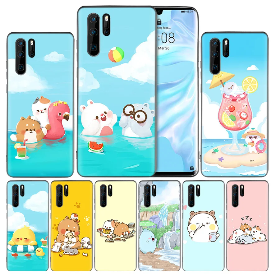 TonTon friend Silicone Case Cover for Huawei Mate 20 10 P30 P20 P10 P9 Lite Pro 2017 P Smart Z Plus 2019 V20 Enjoy 9S 9E Nova 4e
TonTon friend Silicone Case Cover for Huawei Mate 20 10 P30 P20 P10 P9 Lite Pro 2017 P Smart Z Plus 2019 V20 Enjoy 9S 9E Nova 4e