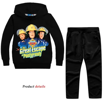 DLF 2018 New Years Children Fireman Sam Clothes Set Cartoon Printing Sport Hoodie Pants Suit Boy Girls Casual Clothing Sets Nova
DLF 2018 New Years Children Fireman Sam Clothes Set Cartoon Printing Sport Hoodie Pants Suit Boy Girls Casual Clothing Sets Nova