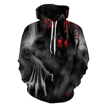 Black Hoodies Mens 2018 Harajuku Winter Jacket 3d Print Red Eyes Skull Cool Hooded Sweatshirts Casual Sweats Sudadera Hombre 5XL
Black Hoodies Mens 2018 Harajuku Winter Jacket 3d Print Red Eyes Skull Cool Hooded Sweatshirts Casual Sweats Sudadera Hombre 5XL