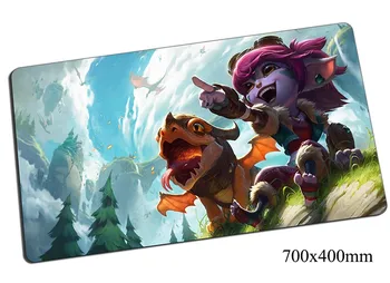 Tristana mouse pad 700x400x2mm gaming mousepad gear lol gamer mouse mat pad Yordle Gunner keyboard computer big mouse play mats 
Tristana mouse pad 700x400x2mm gaming mousepad gear lol gamer mouse mat pad Yordle Gunner keyboard computer big mouse play mats