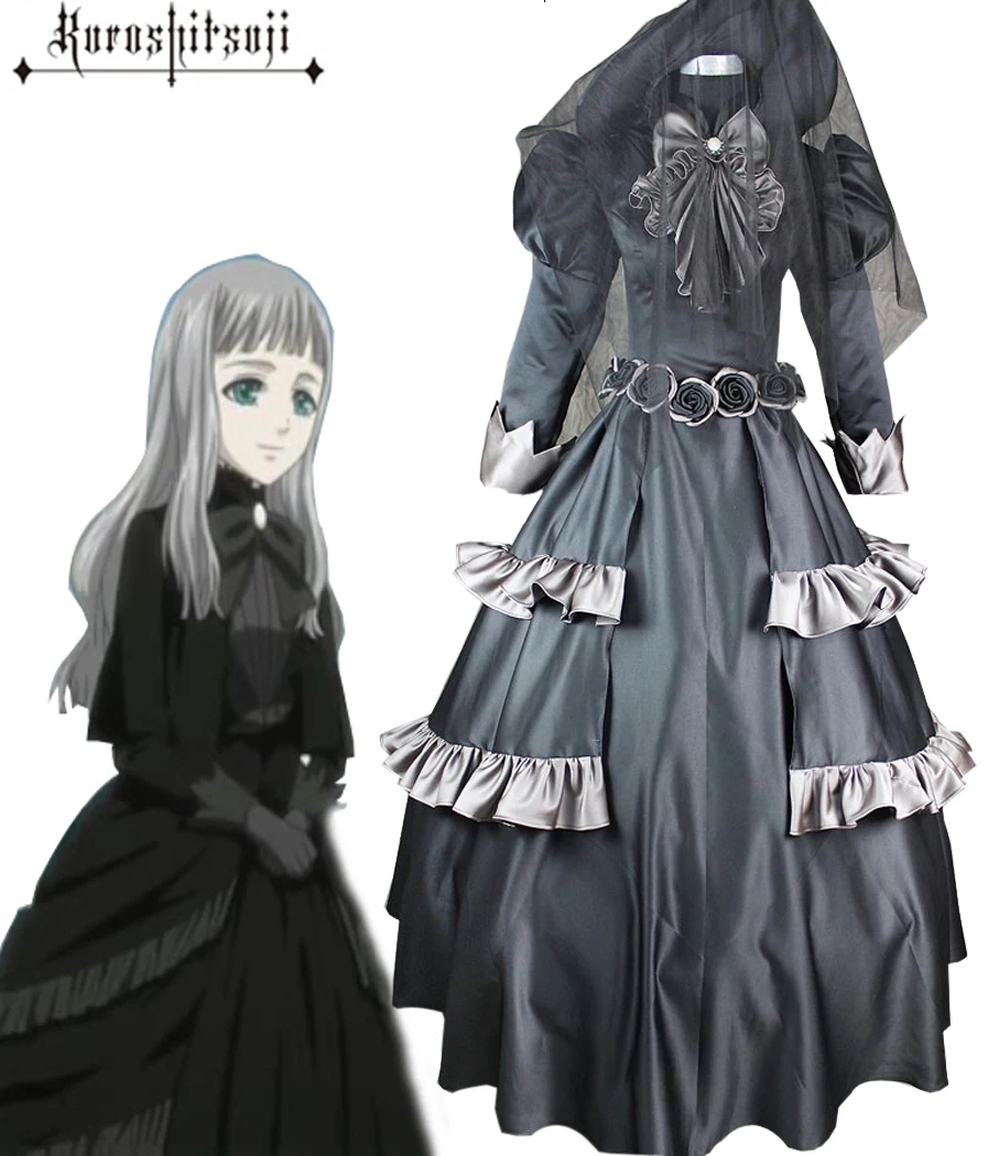 Can be tailored Anime Kuroshitsuji Black Butler Cosplay Man Woman Halloween Cos Queen Victoria Alexandrina Cosplay Costume S-3XL
Can be tailored Anime Kuroshitsuji Black Butler Cosplay Man Woman Halloween Cos Queen Victoria Alexandrina Cosplay Costume S-3XL