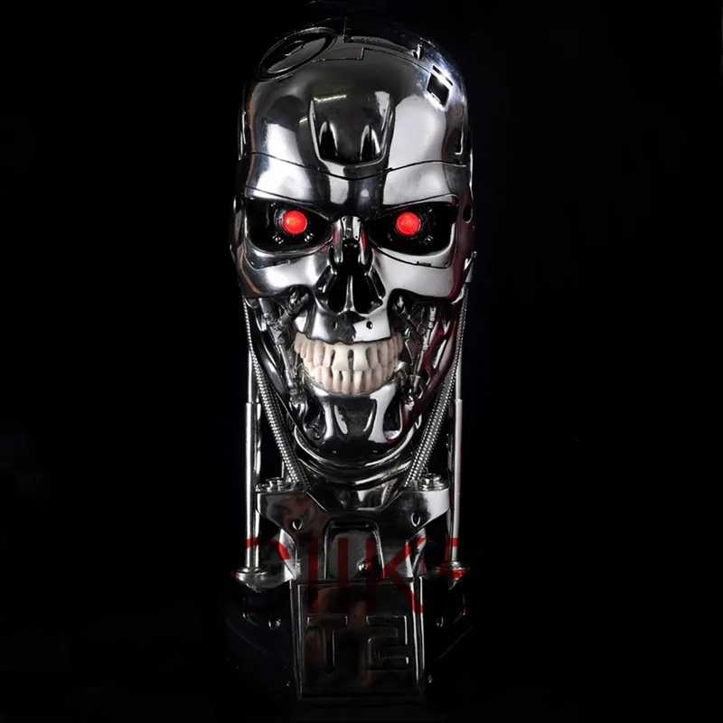 Lift-Size 1:1 Terminator T-800 Skull Bust 3D Model Skull Endoskele Resin Statue Arnold T2 With LED Light GK Collection Figure
Lift-Size 1:1 Terminator T-800 Skull Bust 3D Model Skull Endoskele Resin Statue Arnold T2 With LED Light GK Collection Figure