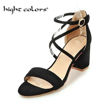 Ladies Shoes 2019 Summer Gladiator Sandals Peep Toe High Heels Women Shoes Buckle Strap Ankle Female Pumps 8cm 5cm 3cm Height
Ladies Shoes 2019 Summer Gladiator Sandals Peep Toe High Heels Women Shoes Buckle Strap Ankle Female Pumps 8cm 5cm 3cm Height