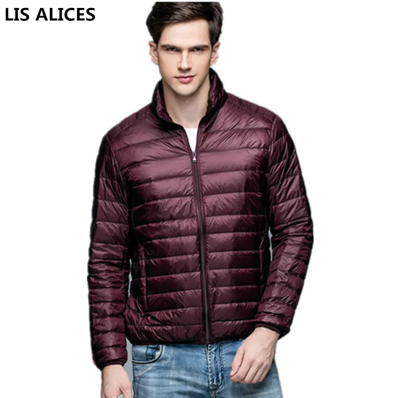 New arrival simply style solid color casual jacket men stand collar thin white duck down jacket men's clothing size s-3xl
New arrival simply style solid color casual jacket men stand collar thin white duck down jacket men's clothing size s-3xl