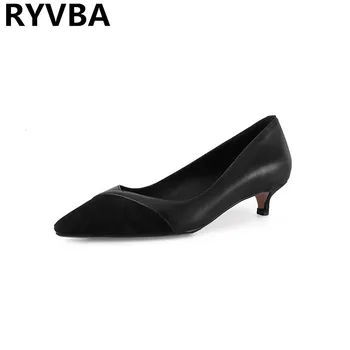 ZJIVI 2020 woman fashion genuine leather shoes for women thin low heels black autumn summer work ladies dress pointed toe heel
ZJIVI 2020 woman fashion genuine leather shoes for women thin low heels black autumn summer work ladies dress pointed toe heel
