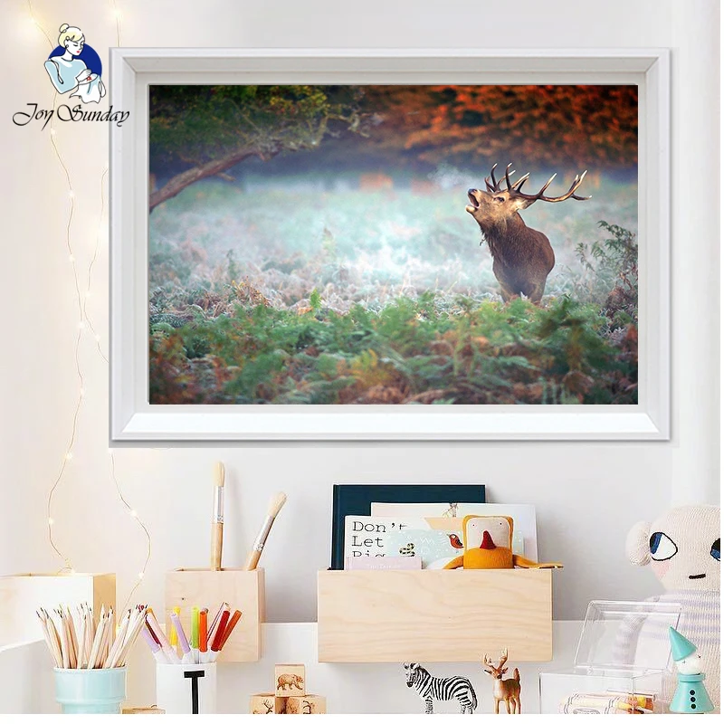 JOY SUNDAY 100% Full 5D Diy Diamond Painting "Autumn Deer" 3D Diamond Painting Round Rhinestone Diamond Painting Embroidery 8
JOY SUNDAY 100% Full 5D Diy Diamond Painting "Autumn Deer" 3D Diamond Painting Round Rhinestone Diamond Painting Embroidery 8