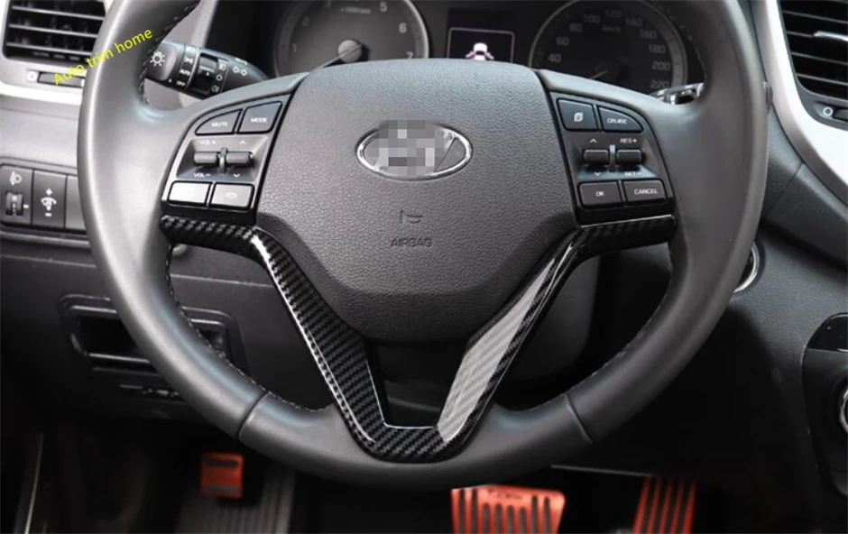 Lapetus ABS Steering Wheel Strip Cover Trim Red / Carbon fiber Color Fit For Hyundai Tucson 2016 2017 2018 2019
Lapetus ABS Steering Wheel Strip Cover Trim Red / Carbon fiber Color Fit For Hyundai Tucson 2016 2017 2018 2019