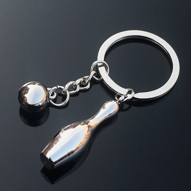 1 piece metal bowling ball keychain zinic alloy tenpin bowling key chain ring car creative accessory outdoor lover cute gift
1 piece metal bowling ball keychain zinic alloy tenpin bowling key chain ring car creative accessory outdoor lover cute gift