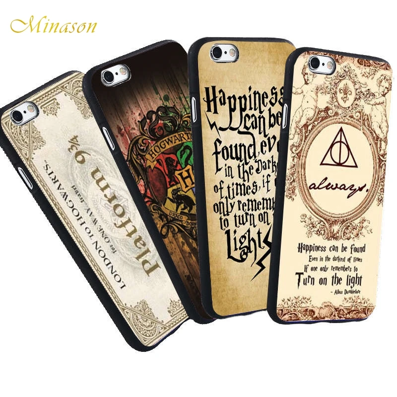 For iPhone X 8 5 S 5S XR XS Max 7 Plus 6 6S Case Harry Potter Happiness Can Be Founded Quotes Silicone TPU Soft Capa Coque
For iPhone X 8 5 S 5S XR XS Max 7 Plus 6 6S Case Harry Potter Happiness Can Be Founded Quotes Silicone TPU Soft Capa Coque