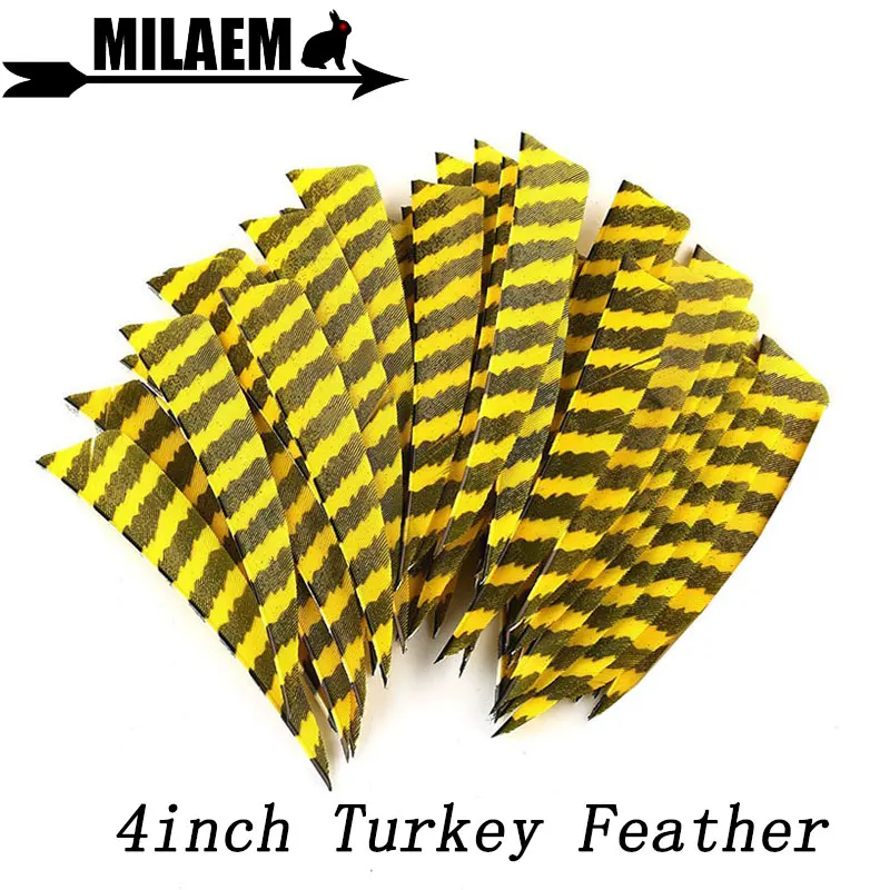 50/100pcs 4inch Archery Turkey Feathers Arrow Feathers Natural Fletching DIY Arrow Shaft Hunting Shooting Bow Arrow Accessories
50/100pcs 4inch Archery Turkey Feathers Arrow Feathers Natural Fletching DIY Arrow Shaft Hunting Shooting Bow Arrow Accessories