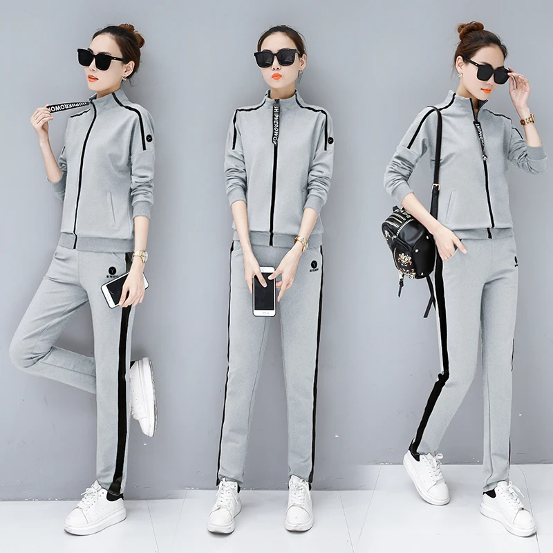 Spring suits autumn women casual clothing set 2 pcs new korean fashion fleece two-piece long-sleeve hoodies sweatshirt pants
Spring suits autumn women casual clothing set 2 pcs new korean fashion fleece two-piece long-sleeve hoodies sweatshirt pants