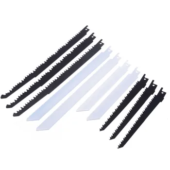 10pcs/set Reciprocating Saw Blades Combo R1021L R644D R622BF R922BF Saw Blades For Wood & Metal
10pcs/set Reciprocating Saw Blades Combo R1021L R644D R622BF R922BF Saw Blades For Wood & Metal