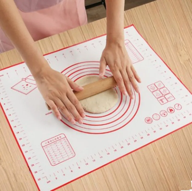 60*40CM Non Stick Silicone Baking Mat Sheet Kneading Rolling Dough Pad Mat Baking Bakeware Liners Pads Cooking Tools
60*40CM Non Stick Silicone Baking Mat Sheet Kneading Rolling Dough Pad Mat Baking Bakeware Liners Pads Cooking Tools