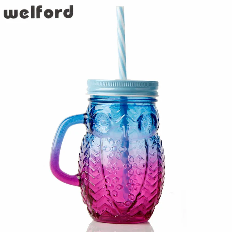 400ml Owl Glass Tea Milk Fuirt Juice Coffee Cups Mermaid Mug with Lid And Straw for Office Outdoor Fashion Drinking
400ml Owl Glass Tea Milk Fuirt Juice Coffee Cups Mermaid Mug with Lid And Straw for Office Outdoor Fashion Drinking