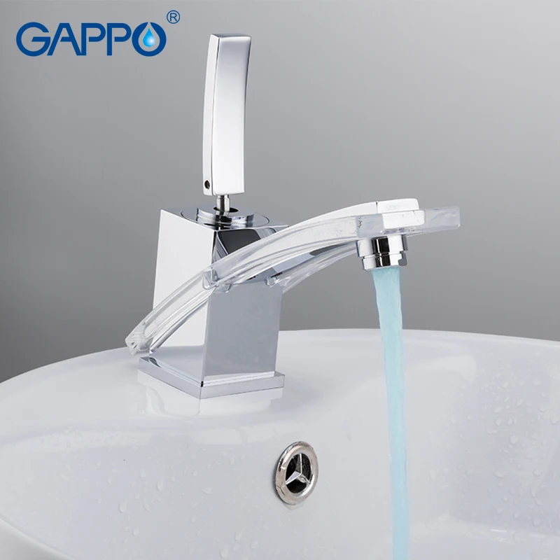 

GAPPO basin faucet bathroom bath faucets waterfall sink taps deck mounted Water mixer shower mixers tap Sanitary Ware Suite