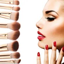 8pcs Face Lip Eye Cosmetic Make up Brushes Kits Brush Face Care Pinceis de Maquiagem Makeup