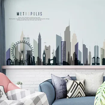 Modern City Wall Sticker Big Size Vsco Girl Boy Teenager Room Decor Aesthetic Living Room Bedroom Home Decoration Wallstickers
Modern City Wall Sticker Big Size Vsco Girl Boy Teenager Room Decor Aesthetic Living Room Bedroom Home Decoration Wallstickers