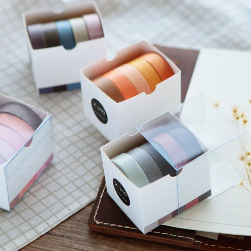 5X 10mm*5M Solid color paper tape DIY decorative scrapbook masking tape washi tape stationery office adhesive tape
5X 10mm*5M Solid color paper tape DIY decorative scrapbook masking tape washi tape stationery office adhesive tape