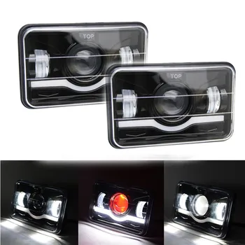 Black / Chrome 4x6" inch Motorcycle LED Projector Sealed Beam Headlight for Honda XR650 XR250 XR400 Suzuki DRZ Headlight
Black / Chrome 4x6" inch Motorcycle LED Projector Sealed Beam Headlight for Honda XR650 XR250 XR400 Suzuki DRZ Headlight