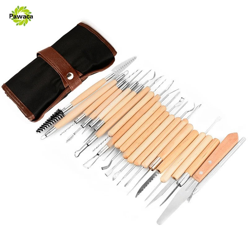 22/23pcs Arts Craft Pottery Tool Wood Handle Pottery Set Clay Sculpting Set Wax Carving Sculpt Polymer Pottery Clay Ceramic Tool
22/23pcs Arts Craft Pottery Tool Wood Handle Pottery Set Clay Sculpting Set Wax Carving Sculpt Polymer Pottery Clay Ceramic Tool