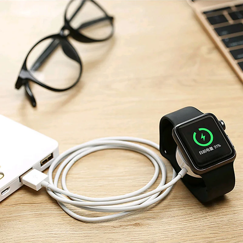 Fast Wireless Charger For Apple Watch Series 1 2 3 USB Magnetic Quick Charging Cable 3.3 Feet/1 Meter For Apple Watch Charger
Fast Wireless Charger For Apple Watch Series 1 2 3 USB Magnetic Quick Charging Cable 3.3 Feet/1 Meter For Apple Watch Charger