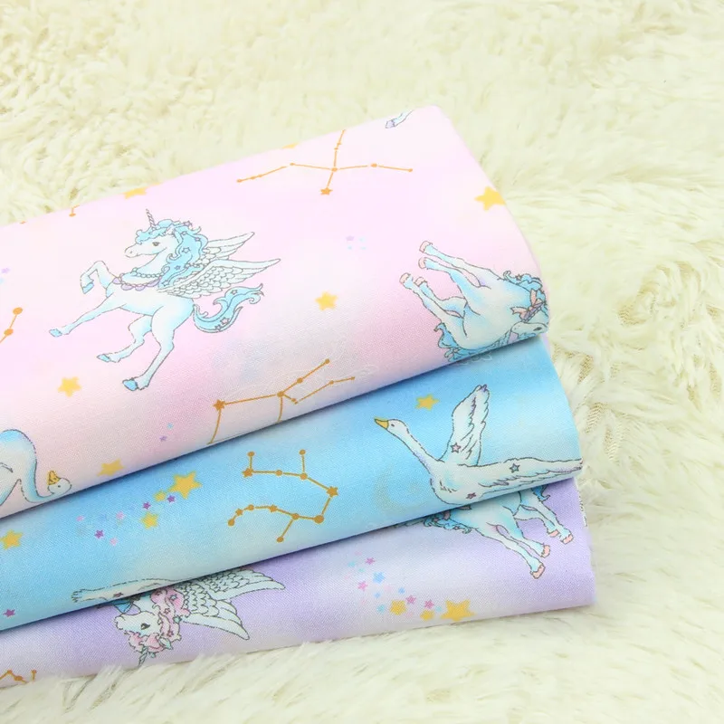 high quality cotton fabric Unicorn printing telas Handmade DIY clothes dress patchwork
high quality cotton fabric Unicorn printing telas Handmade DIY clothes dress patchwork