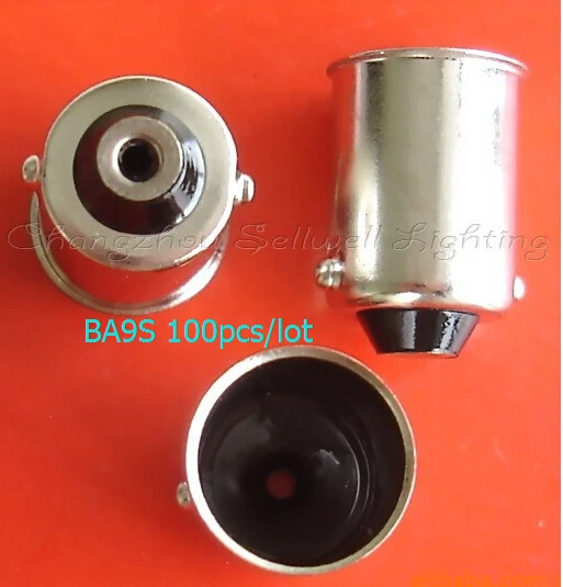 100pcs single contact bayonet BA9S lamp bases and lamp holders socket for auto light bulb
100pcs single contact bayonet BA9S lamp bases and lamp holders socket for auto light bulb