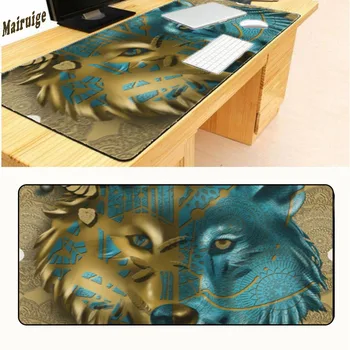 Mairuige Free Shipping Big Gaming Light Wolf Design Pattern Computer Mousepad Gaming Mouse Pad for Wolf Lock Edge 900*400*3mm
Mairuige Free Shipping Big Gaming Light Wolf Design Pattern Computer Mousepad Gaming Mouse Pad for Wolf Lock Edge 900*400*3mm