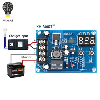 WAVGAT Charging Control Module XH-M603 Digital LED Display Storage Lithium Battery Charger Control Switch Protection Board
WAVGAT Charging Control Module XH-M603 Digital LED Display Storage Lithium Battery Charger Control Switch Protection Board