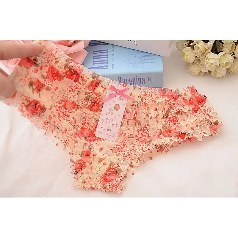 16 Colors New Women Rainbow Bowknot Boyshorts Sexy Dot Female Underwear Women Lace Ruffles Sheer Panties Butt Lifter Briefs X2
16 Colors New Women Rainbow Bowknot Boyshorts Sexy Dot Female Underwear Women Lace Ruffles Sheer Panties Butt Lifter Briefs X2