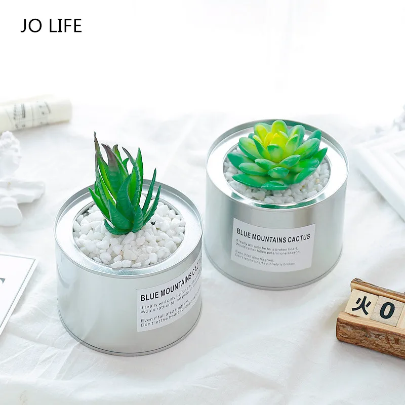 JO LIFE Home Craft Ornament Nordic Creative Artificial Succulent Plant for Office Bedroom Desktop Decoration
JO LIFE Home Craft Ornament Nordic Creative Artificial Succulent Plant for Office Bedroom Desktop Decoration