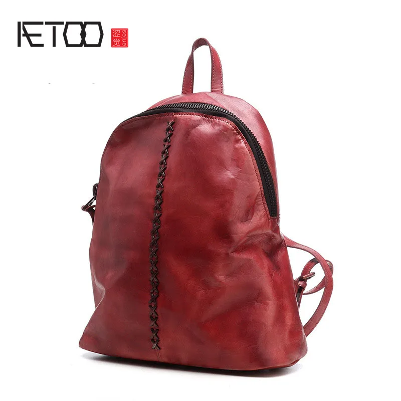 AETOO 2017 new retro cowhide bag bag wild shoulder bag casual leather first layer of leather
AETOO 2017 new retro cowhide bag bag wild shoulder bag casual leather first layer of leather