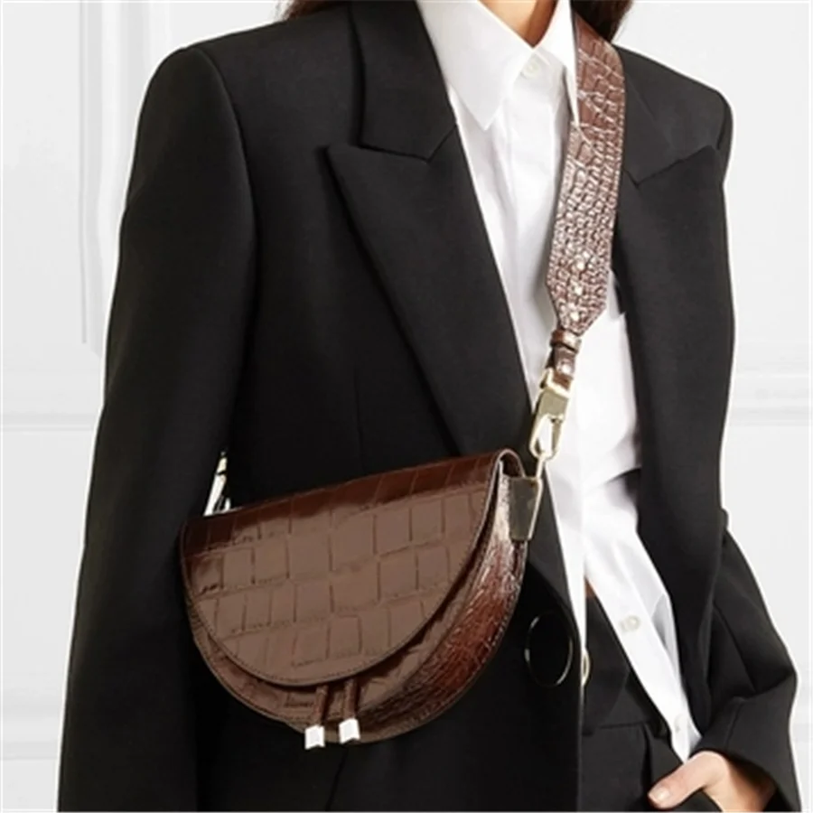 2019 Hot New Alligator Women Shoulder Bags Semicircular Crossbody Bags For Women Crocodile Handbags PU Leather Ladies Hand Bags
2019 Hot New Alligator Women Shoulder Bags Semicircular Crossbody Bags For Women Crocodile Handbags PU Leather Ladies Hand Bags