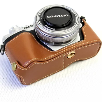 Black/Coffee/Brown Genuine Leather Half Camera Bottom Bag Case For Olympus EM10 II III E-M10 Mark II III With Battery Open Case
Black/Coffee/Brown Genuine Leather Half Camera Bottom Bag Case For Olympus EM10 II III E-M10 Mark II III With Battery Open Case