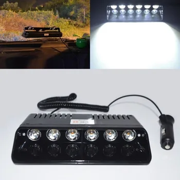 Universal 6 White Led Flash Offroad Strobe Light Emergency Lamp Car Warning Light Bar
Universal 6 White Led Flash Offroad Strobe Light Emergency Lamp Car Warning Light Bar