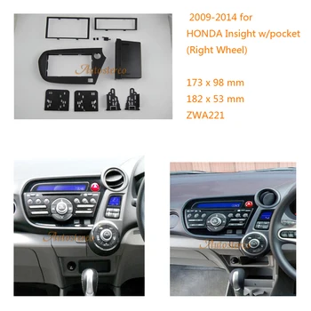 Autostereo 1 Din Car DVD CD Radio Fascia Panel Face Plate For Insight 2009+ Stereo Facia Trim Dash CD Installation Kit
Autostereo 1 Din Car DVD CD Radio Fascia Panel Face Plate For Insight 2009+ Stereo Facia Trim Dash CD Installation Kit