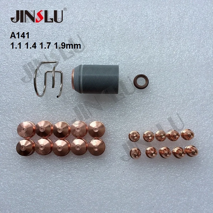 Non-original A141 Trafimet Plasma Torch Consumables Kit 23pcs Electrode Nozzle Tip Shield PR0101 PD0101-19 PC0101 PE0101 CV0011
Non-original A141 Trafimet Plasma Torch Consumables Kit 23pcs Electrode Nozzle Tip Shield PR0101 PD0101-19 PC0101 PE0101 CV0011