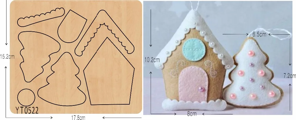 Christmas Cottage DIY new wooden mould cutting dies for scrapbooking Thickness/15.8mm/YT0522
Christmas Cottage DIY new wooden mould cutting dies for scrapbooking Thickness/15.8mm/YT0522