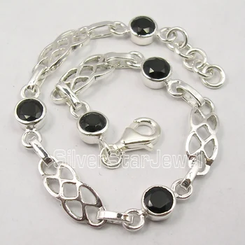 Chanti International Pure ROUND CUT BLACK ONYX MADE IN INDIA Cast Bracelet 7 5/8" HANDMADE
Chanti International Pure ROUND CUT BLACK ONYX MADE IN INDIA Cast Bracelet 7 5/8" HANDMADE